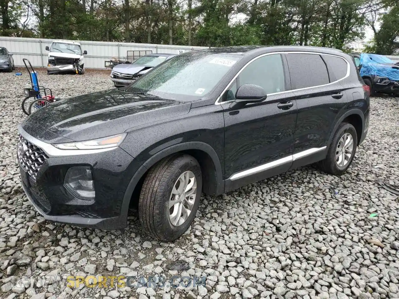 1 Photograph of a damaged car 5NMS2CAD1LH232892 HYUNDAI SANTA FE 2020