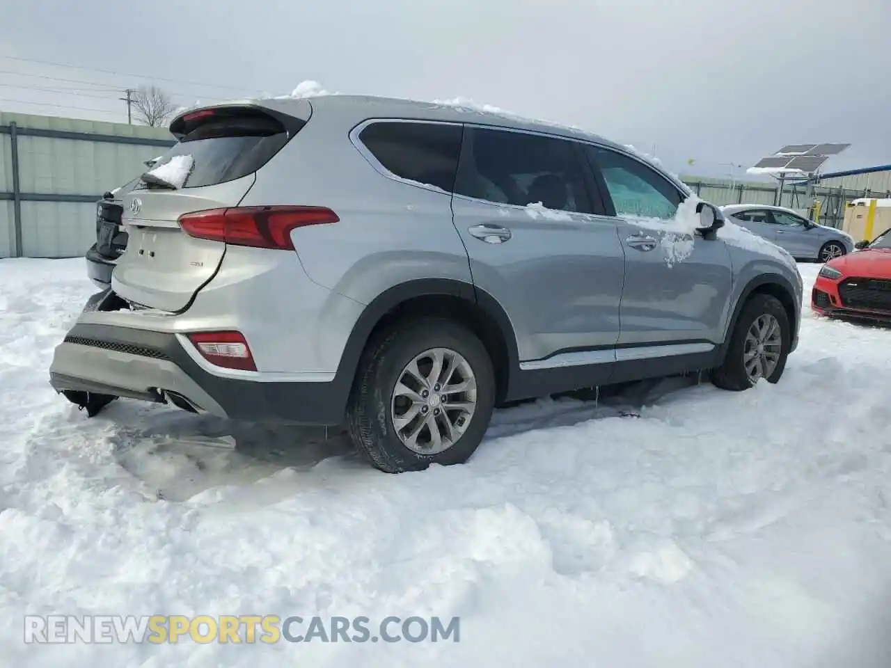3 Photograph of a damaged car 5NMS2CAD2LH216703 HYUNDAI SANTA FE 2020