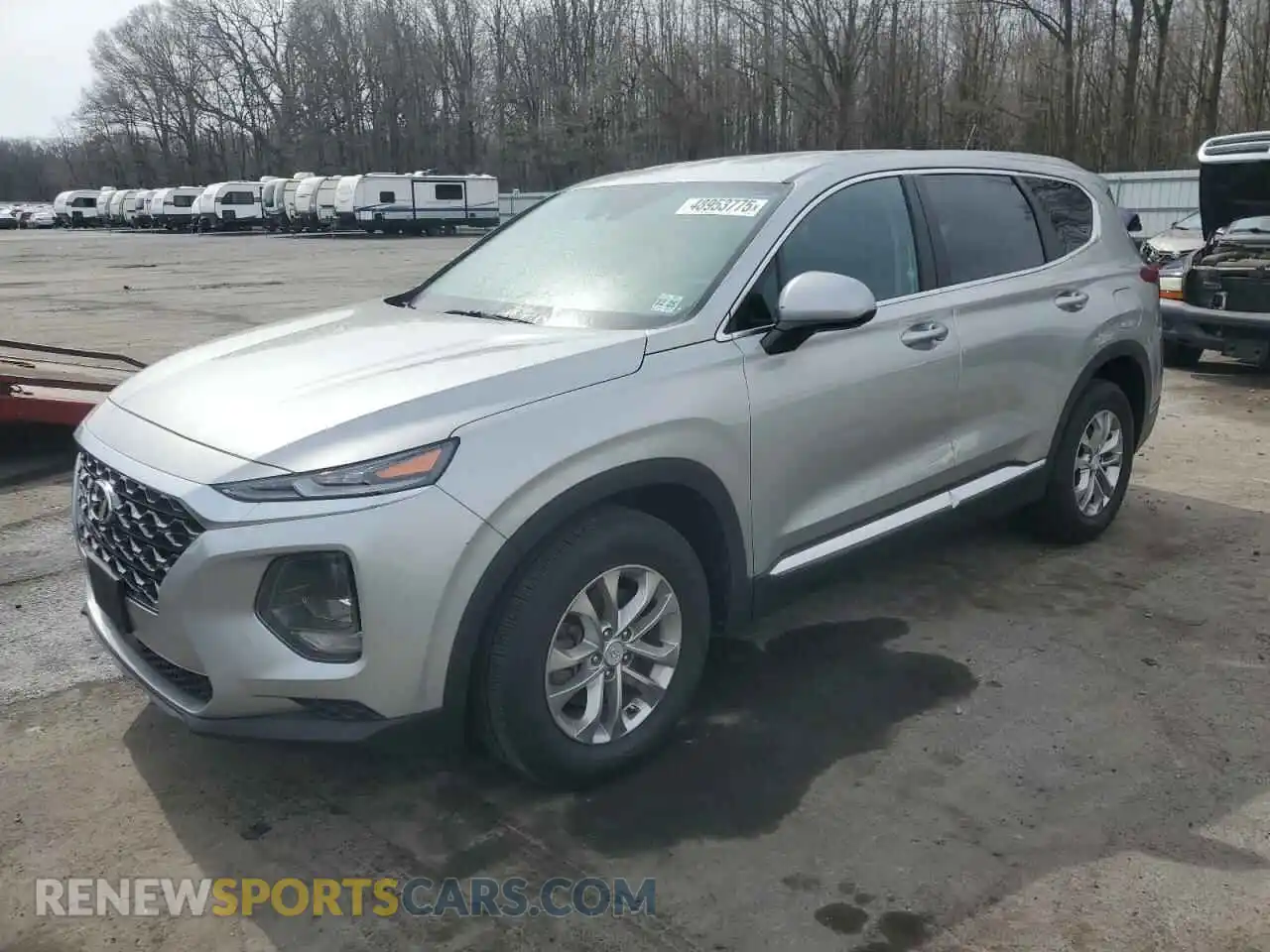 1 Photograph of a damaged car 5NMS2CAD2LH300990 HYUNDAI SANTA FE 2020