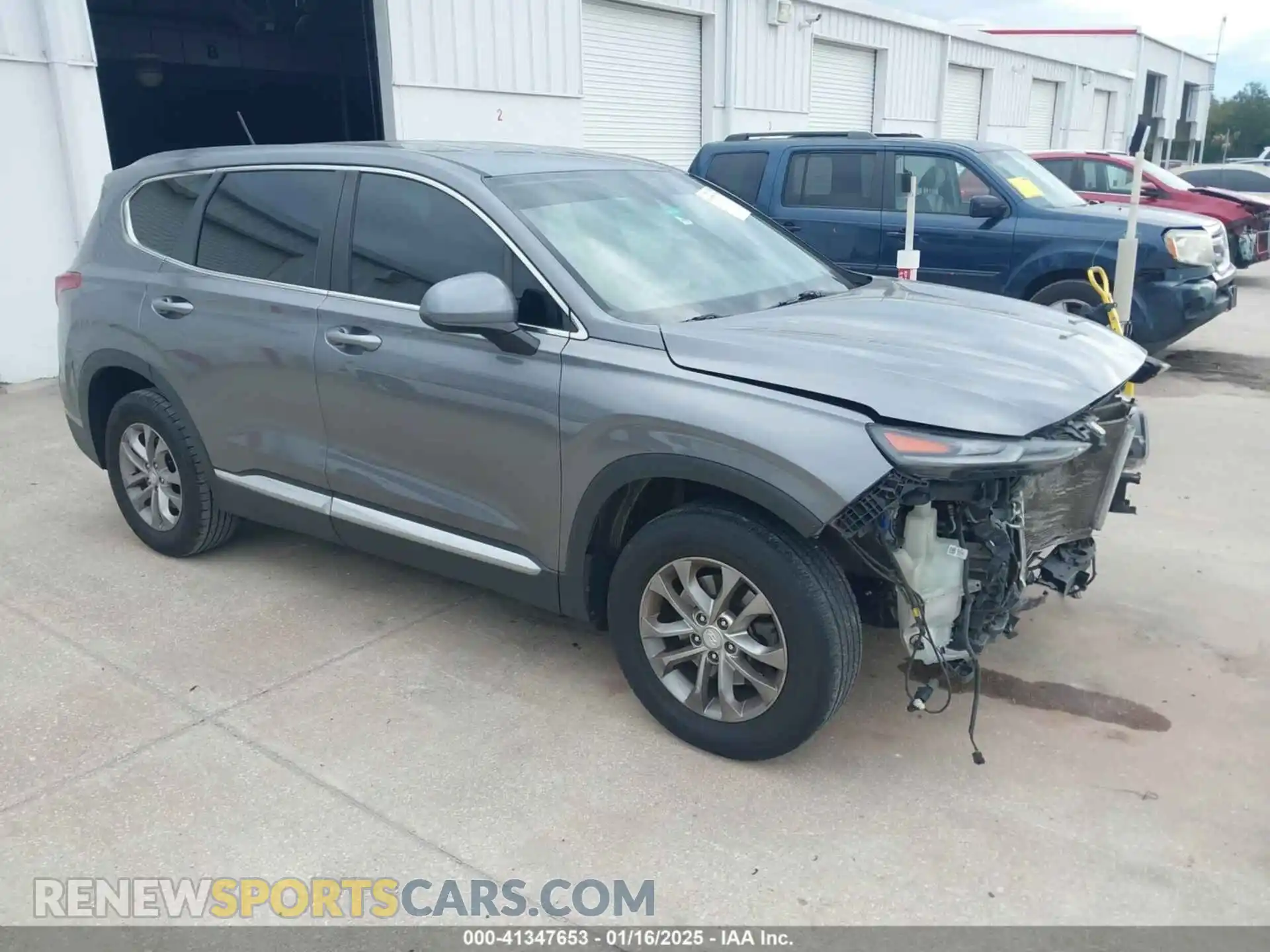1 Photograph of a damaged car 5NMS2CAD7LH151671 HYUNDAI SANTA FE 2020