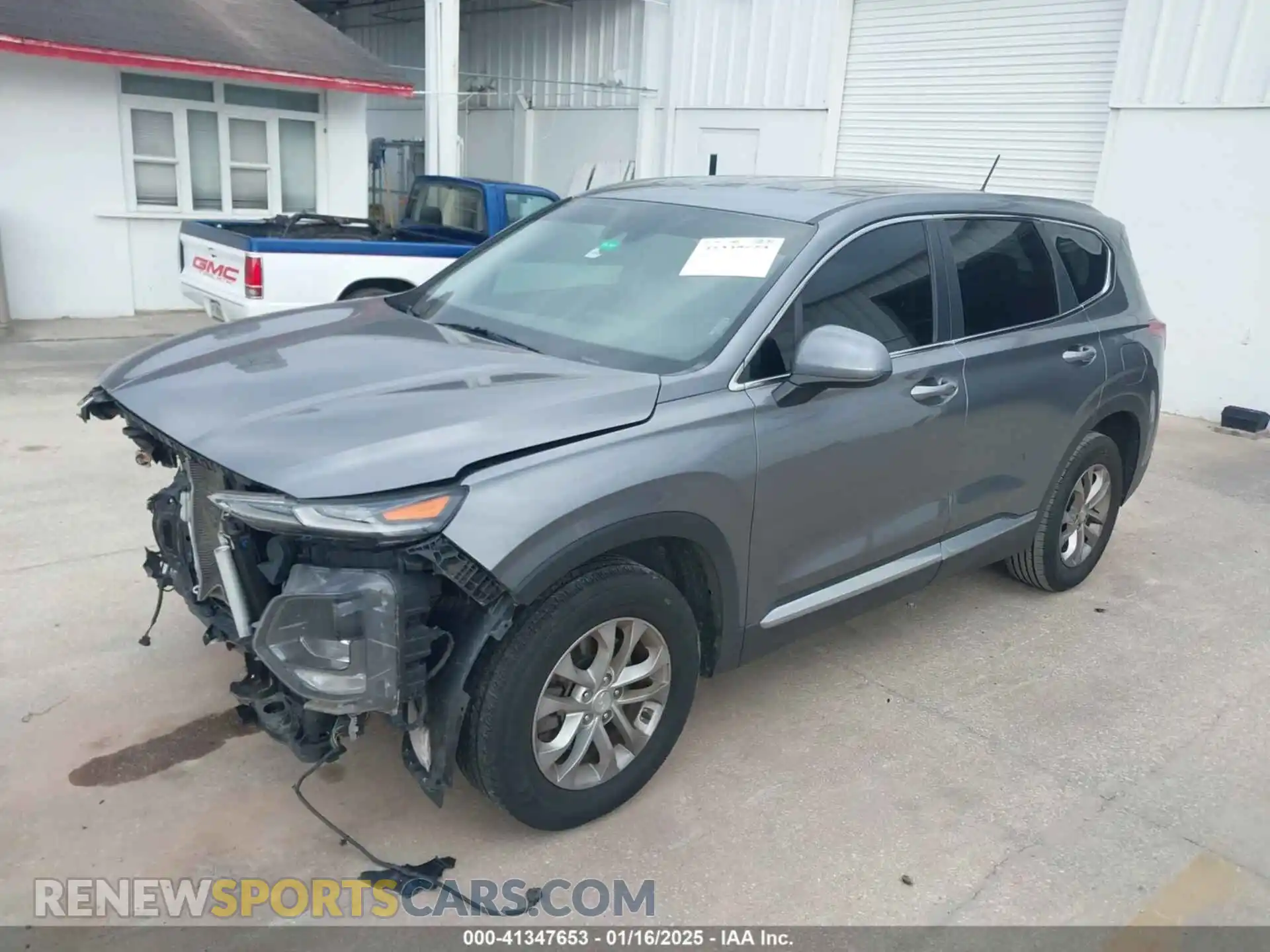 2 Photograph of a damaged car 5NMS2CAD7LH151671 HYUNDAI SANTA FE 2020