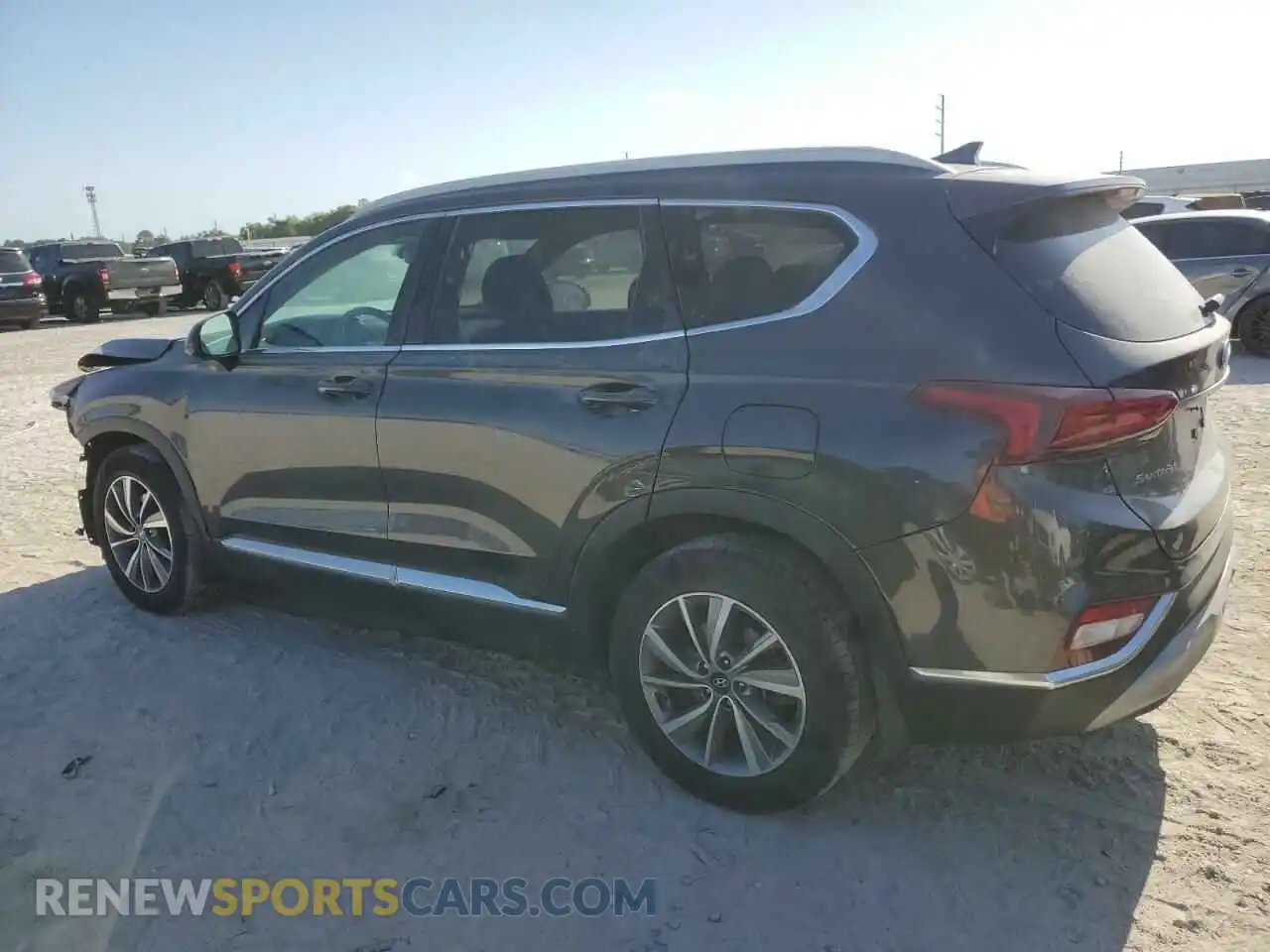 2 Photograph of a damaged car 5NMS33AD3LH231904 HYUNDAI SANTA FE 2020