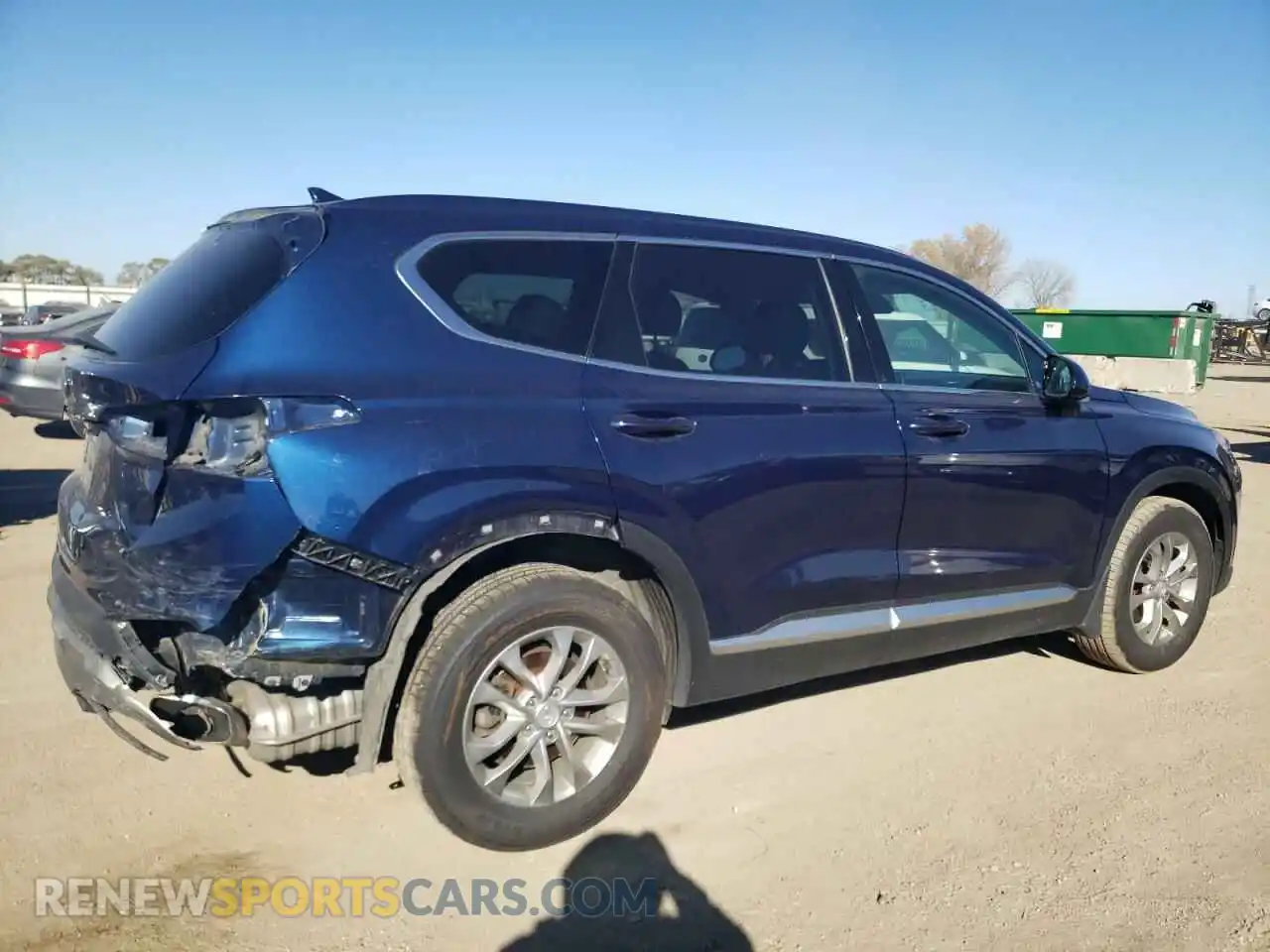 3 fotografías del automóvil dañado 5NMS33AD4LH161765 HYUNDAI SANTA FE 2020