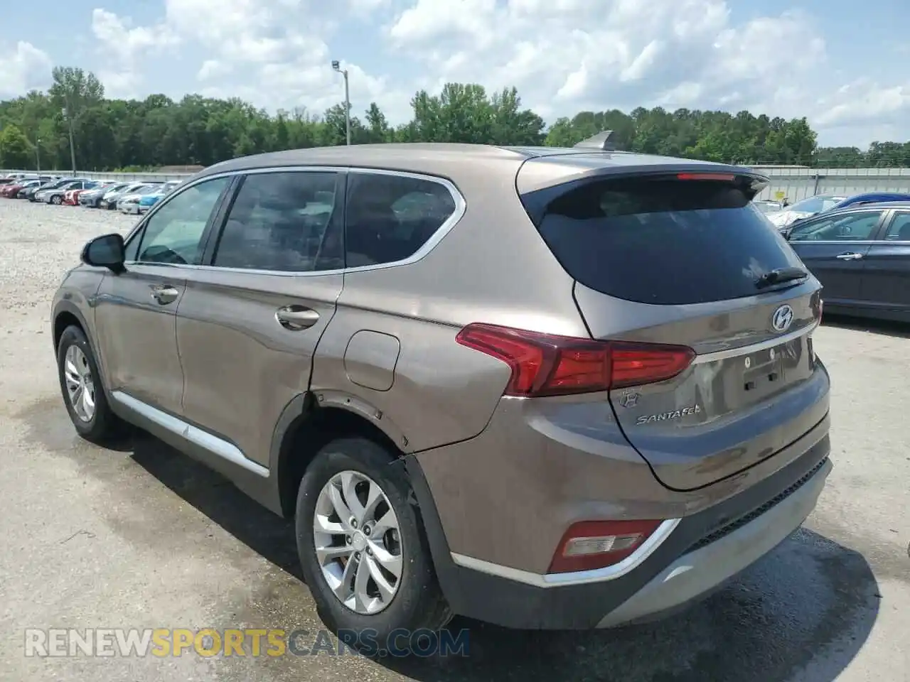 2 Photograph of a damaged car 5NMS33AD4LH203075 HYUNDAI SANTA FE 2020