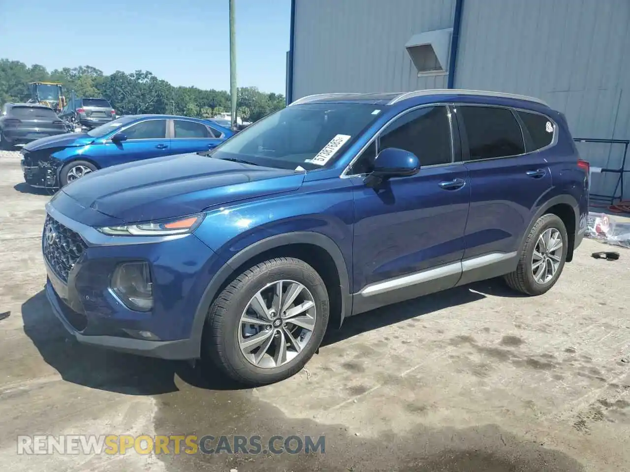 1 Photograph of a damaged car 5NMS33AD4LH253233 HYUNDAI SANTA FE 2020