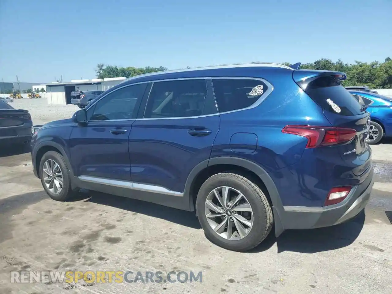 2 Photograph of a damaged car 5NMS33AD4LH253233 HYUNDAI SANTA FE 2020