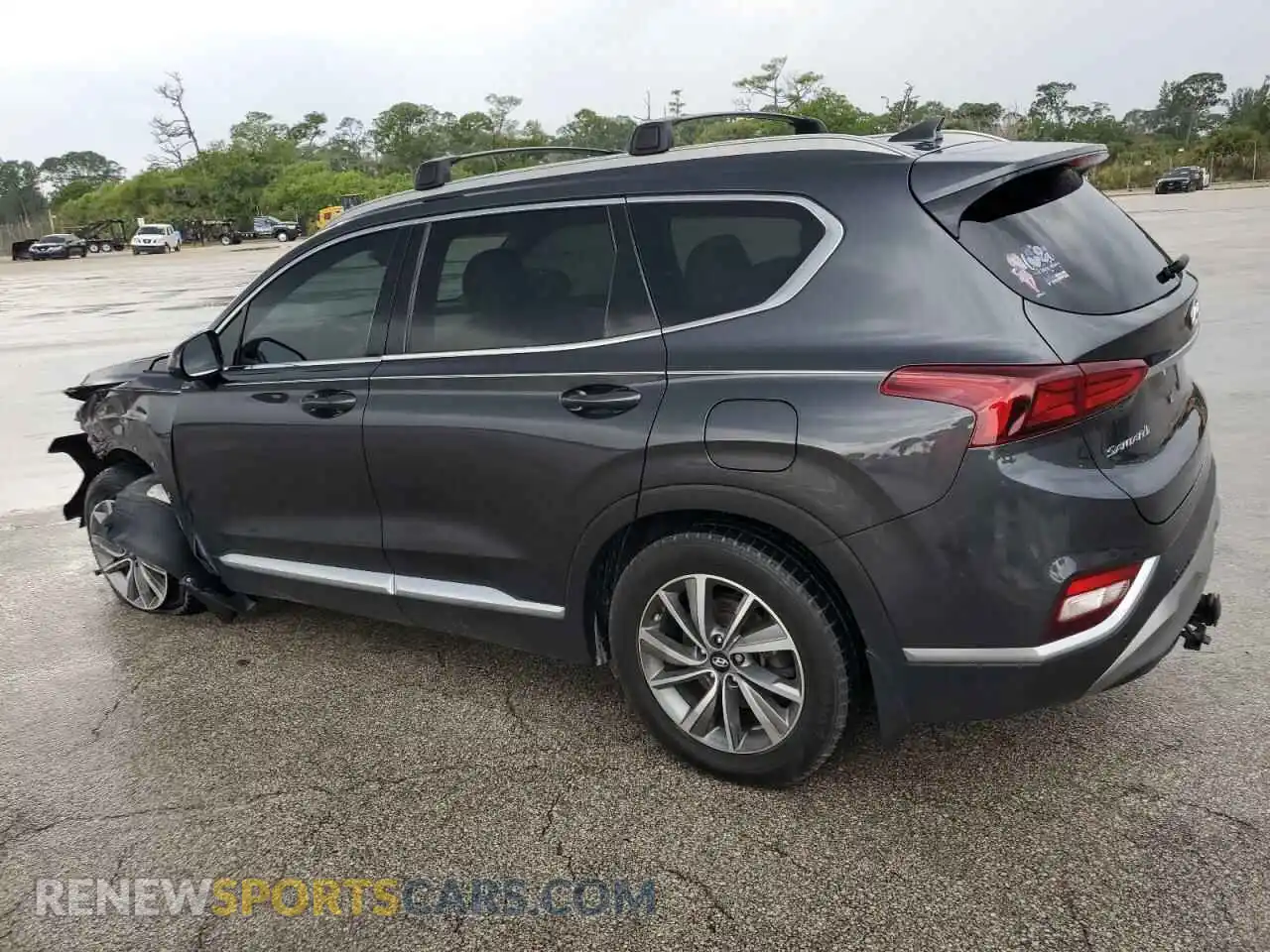 2 Photograph of a damaged car 5NMS33AD7LH232926 HYUNDAI SANTA FE 2020