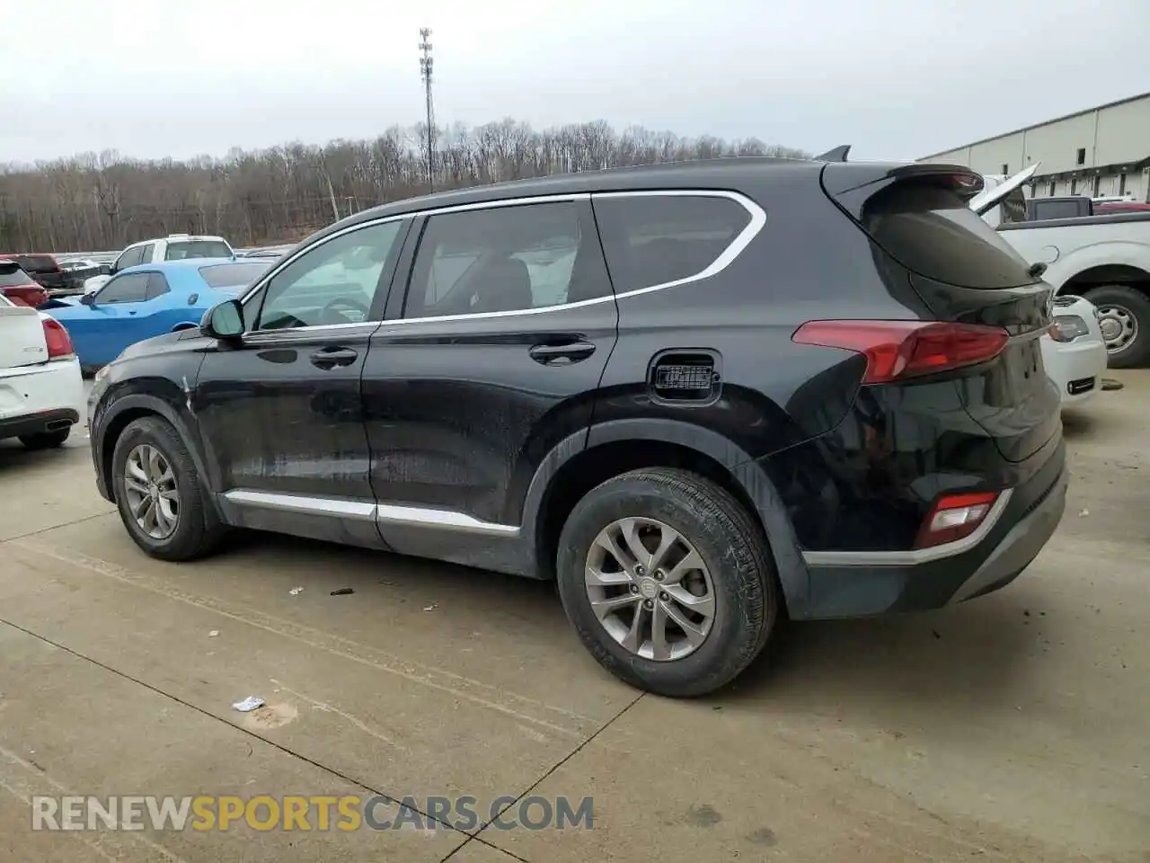 2 Photograph of a damaged car 5NMS3CAD1LH235675 HYUNDAI SANTA FE 2020