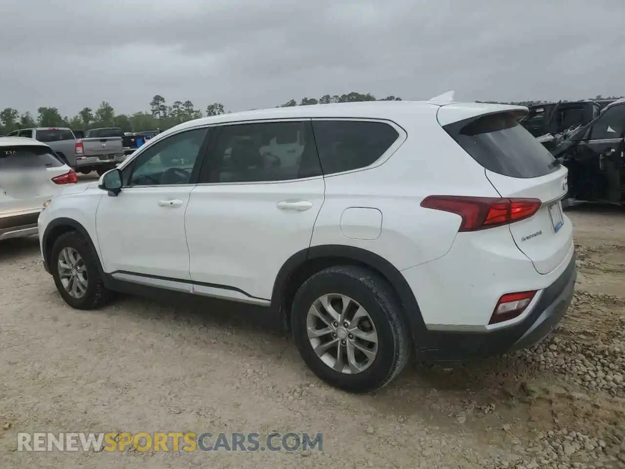 2 Photograph of a damaged car 5NMS3CAD2LH219520 HYUNDAI SANTA FE 2020