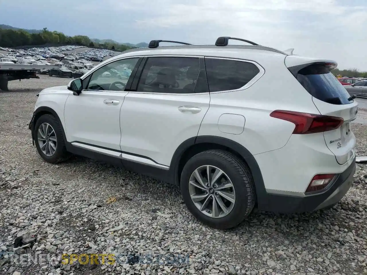2 Photograph of a damaged car 5NMS3CAD2LH224572 HYUNDAI SANTA FE 2020