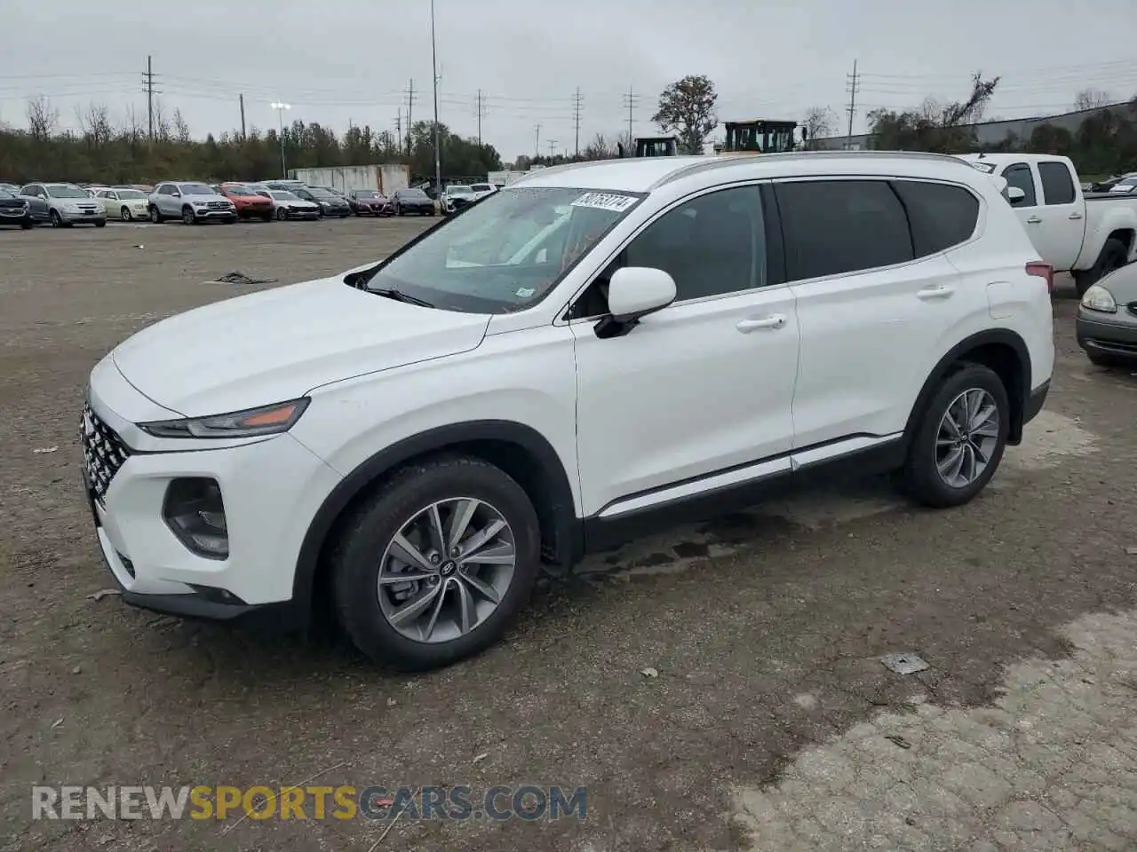 1 fotografías del automóvil dañado 5NMS3CAD2LH267745 HYUNDAI SANTA FE 2020