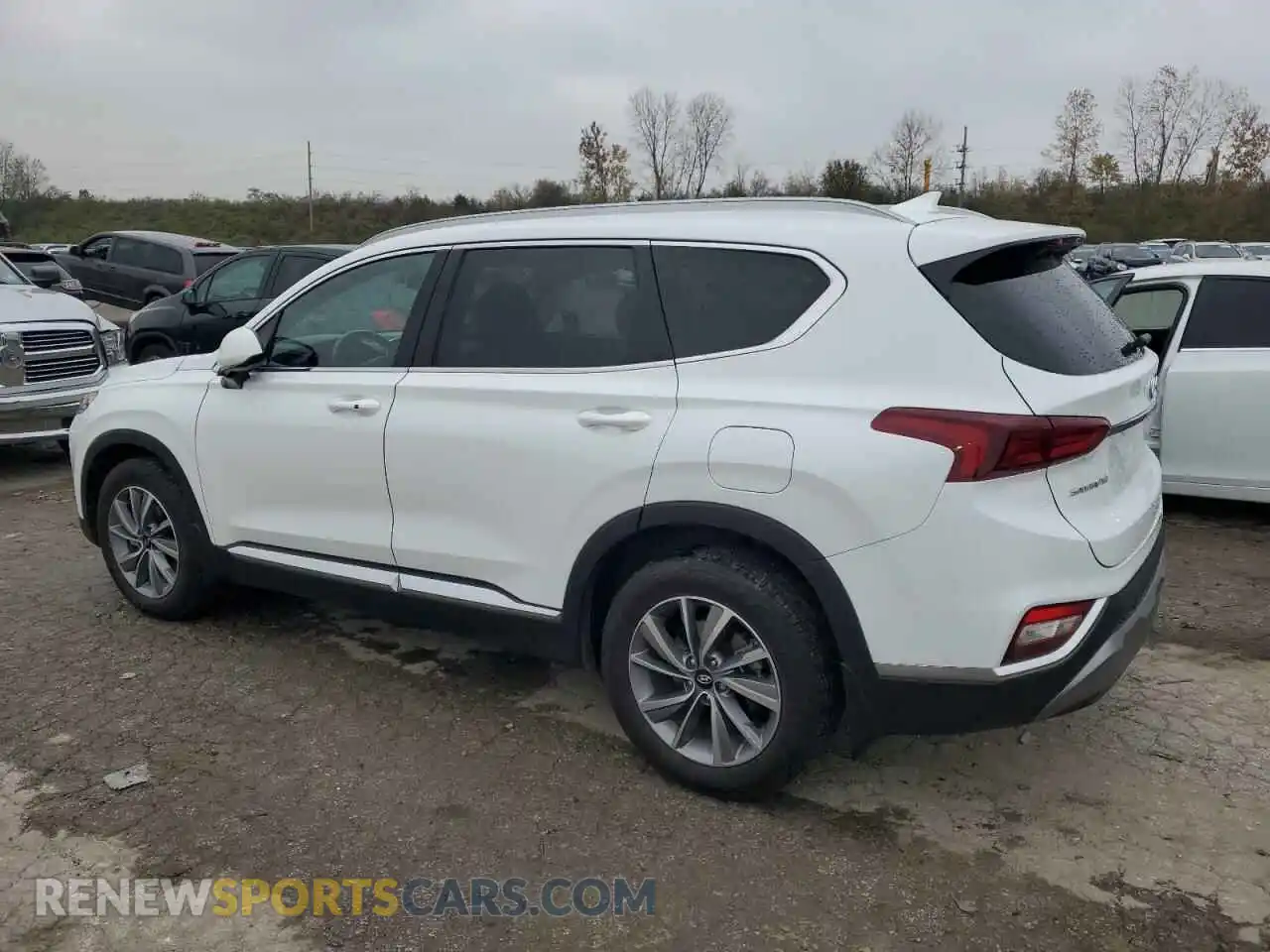 2 fotografías del automóvil dañado 5NMS3CAD2LH267745 HYUNDAI SANTA FE 2020