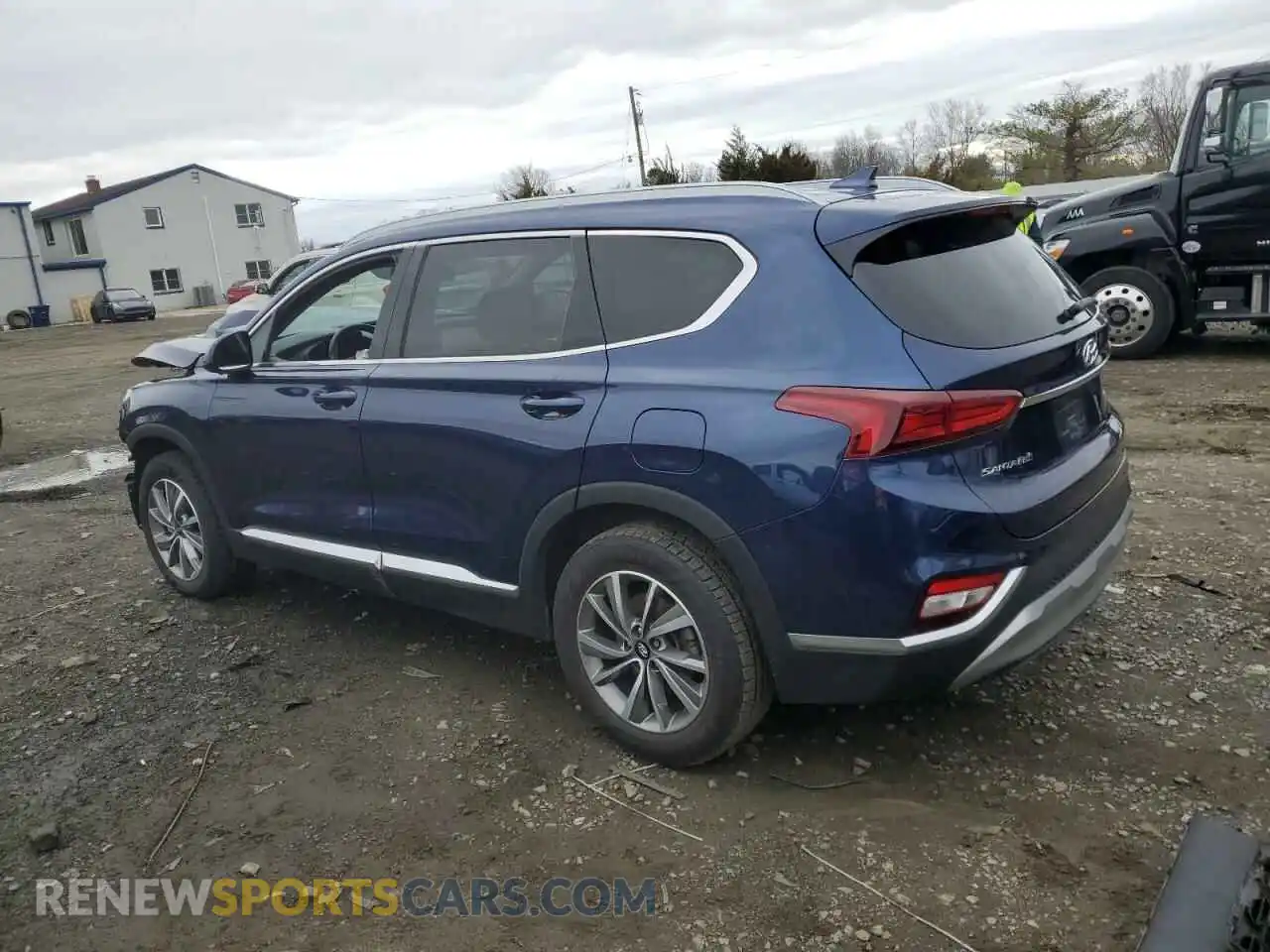 2 Photograph of a damaged car 5NMS3CAD2LH302879 HYUNDAI SANTA FE 2020