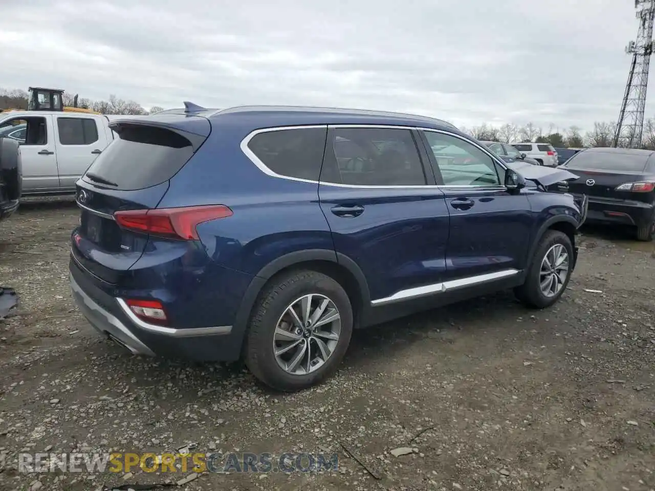 3 Photograph of a damaged car 5NMS3CAD2LH302879 HYUNDAI SANTA FE 2020