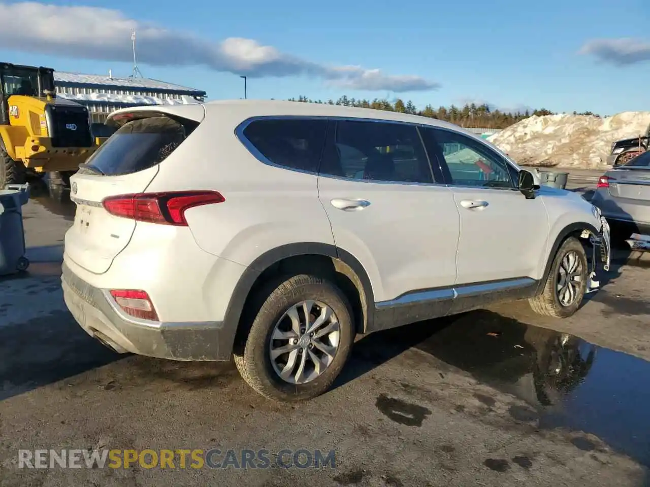 3 Фотография поврежденного автомобиля 5NMS3CAD3LH224239 HYUNDAI SANTA FE 2020