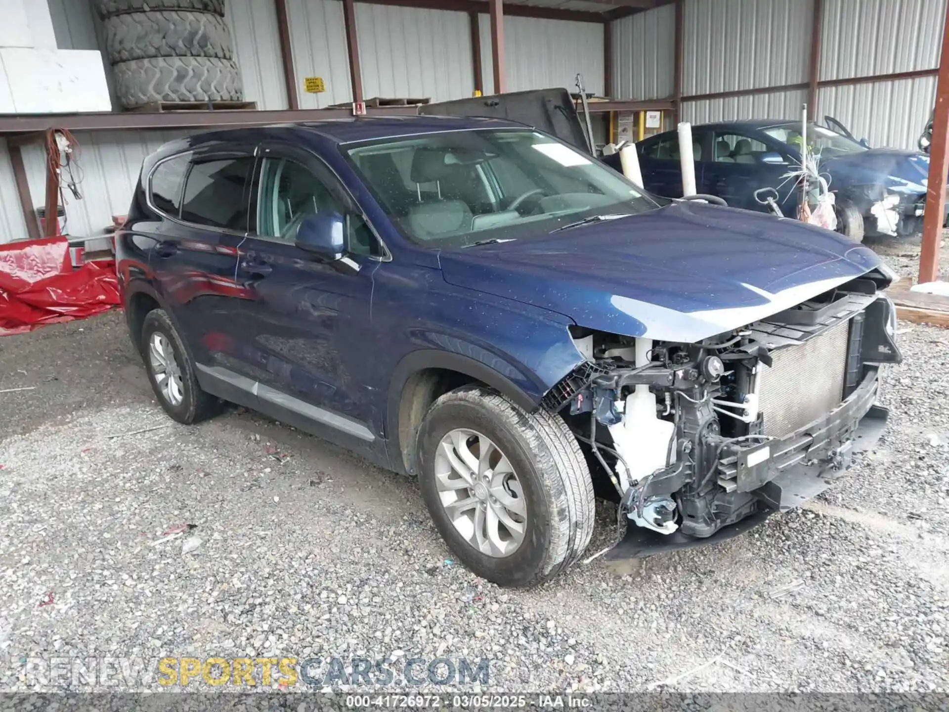 1 Photograph of a damaged car 5NMS3CAD3LH239159 HYUNDAI SANTA FE 2020