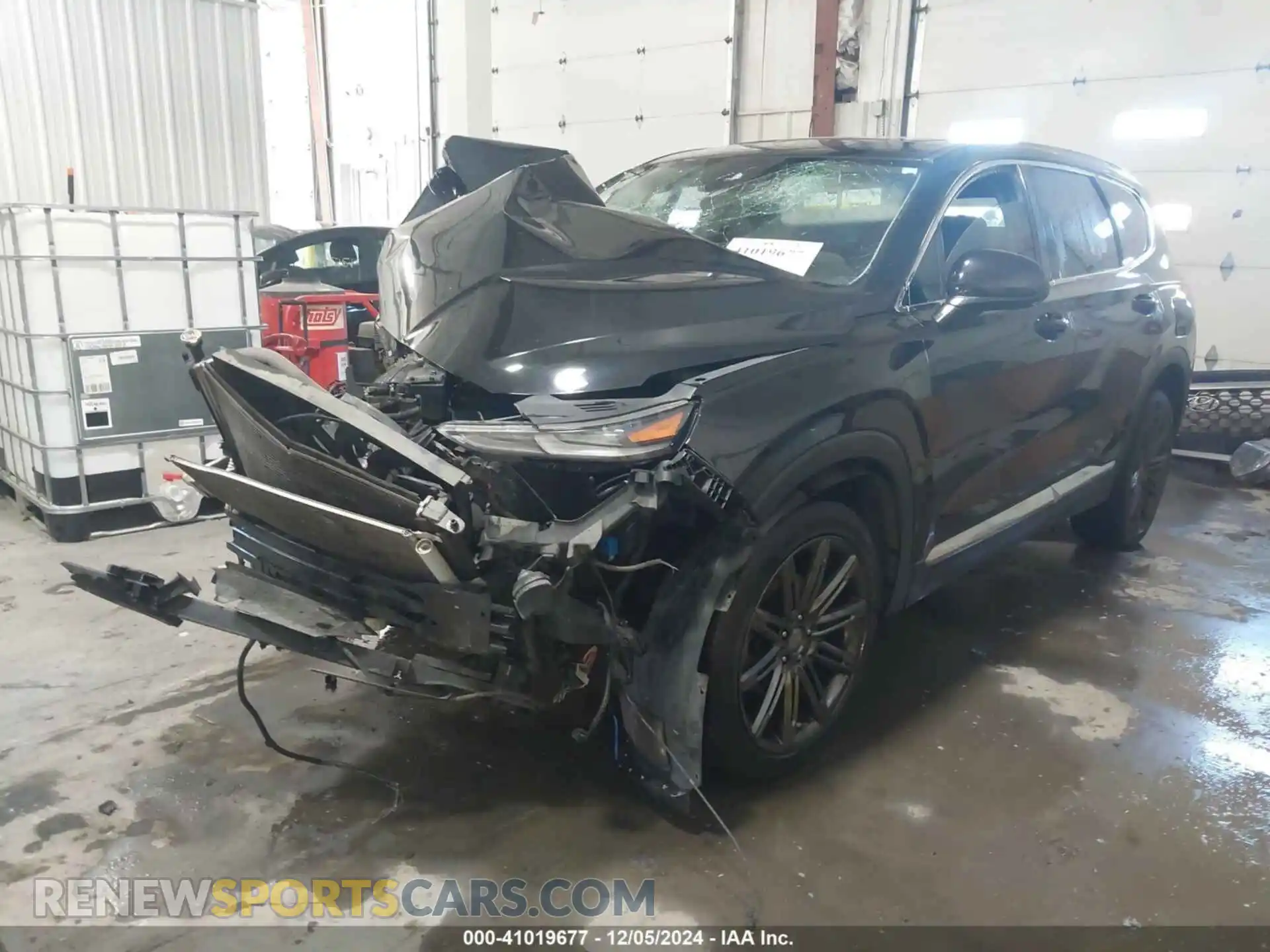 2 Photograph of a damaged car 5NMS3CAD4LH230096 HYUNDAI SANTA FE 2020