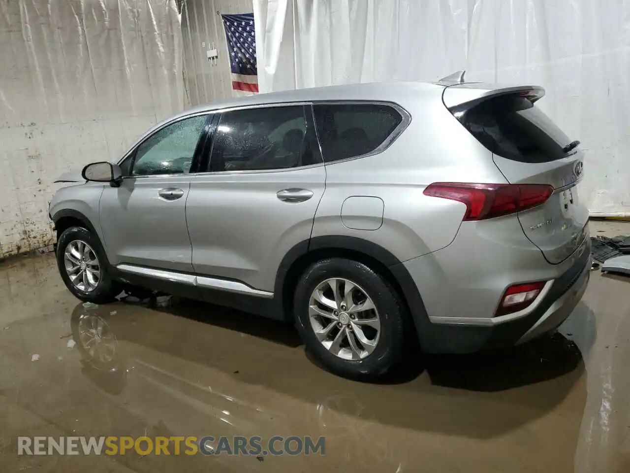 2 Photograph of a damaged car 5NMS3CAD5LH215591 HYUNDAI SANTA FE 2020