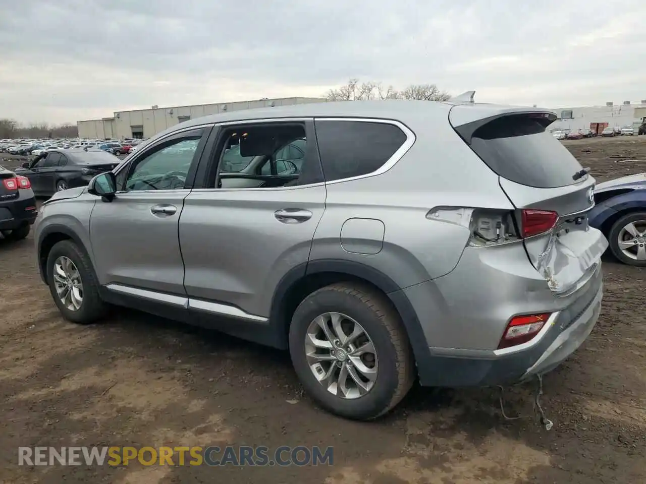 2 Photograph of a damaged car 5NMS3CAD5LH287438 HYUNDAI SANTA FE 2020