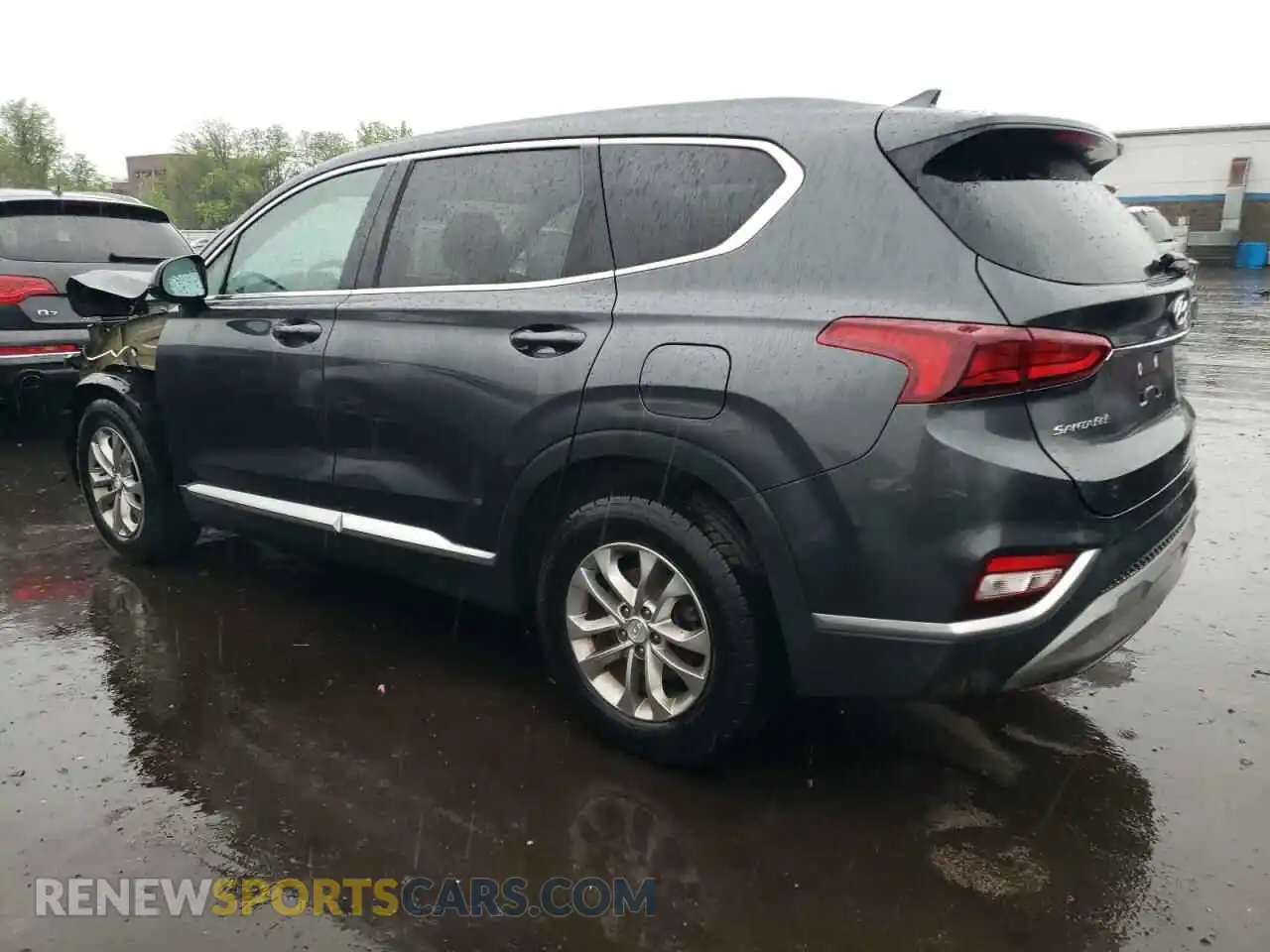 2 fotografías del automóvil dañado 5NMS3CAD7LH211820 HYUNDAI SANTA FE 2020