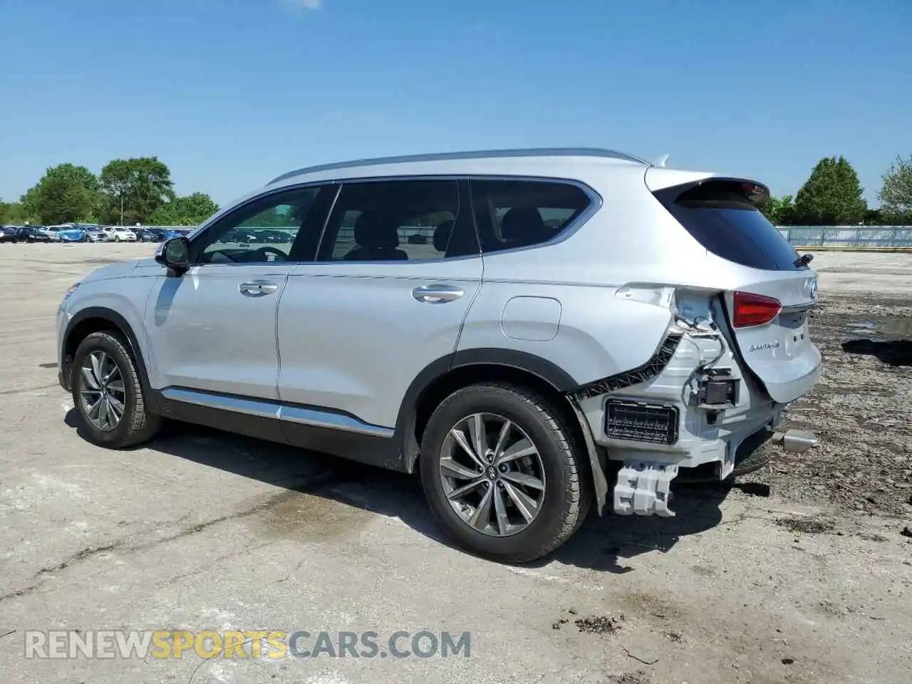 2 Photograph of a damaged car 5NMS3CAD8LH150221 HYUNDAI SANTA FE 2020