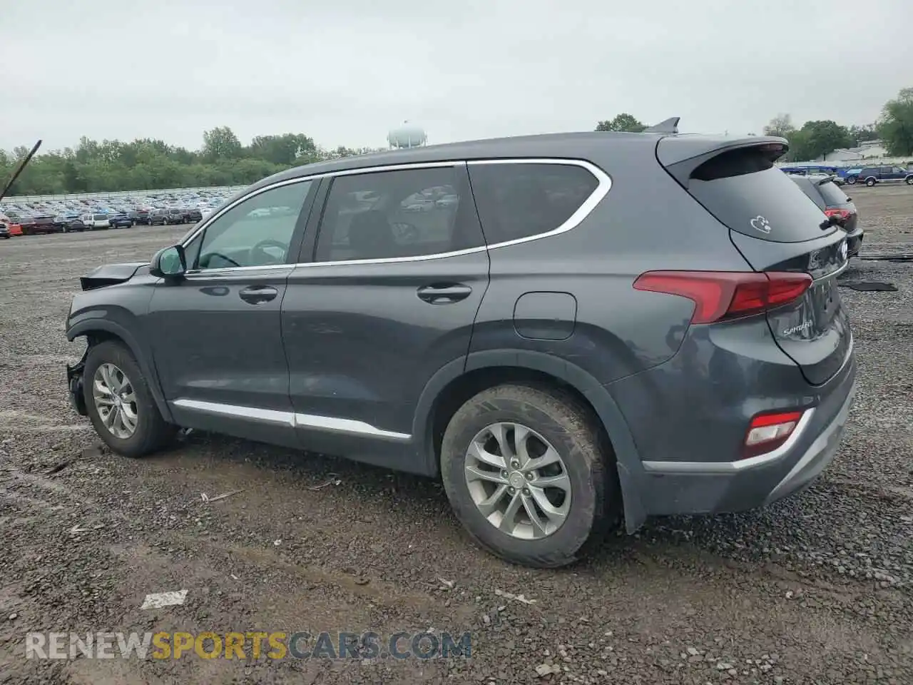 2 fotografías del automóvil dañado 5NMS3CAD8LH263361 HYUNDAI SANTA FE 2020