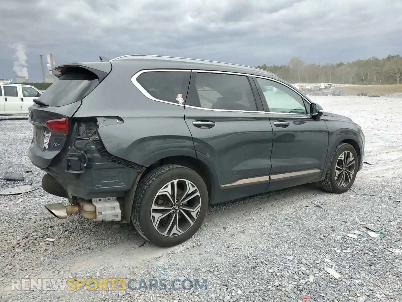 3 Photograph of a damaged car 5NMS53AA3LH225617 HYUNDAI SANTA FE 2020