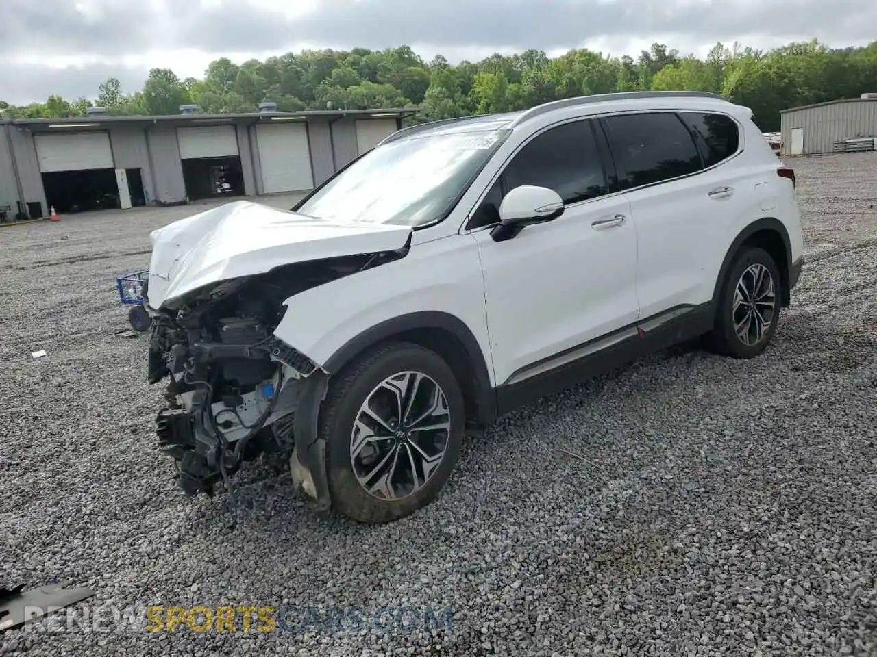 1 Фотография поврежденного автомобиля 5NMS53AA9LH284283 HYUNDAI SANTA FE 2020