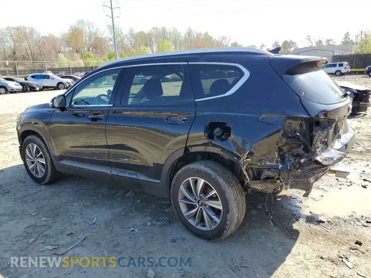 2 Photograph of a damaged car 5NMS53AD2LH282787 HYUNDAI SANTA FE 2020
