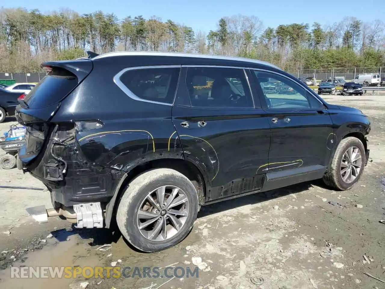 3 Photograph of a damaged car 5NMS53AD2LH282787 HYUNDAI SANTA FE 2020
