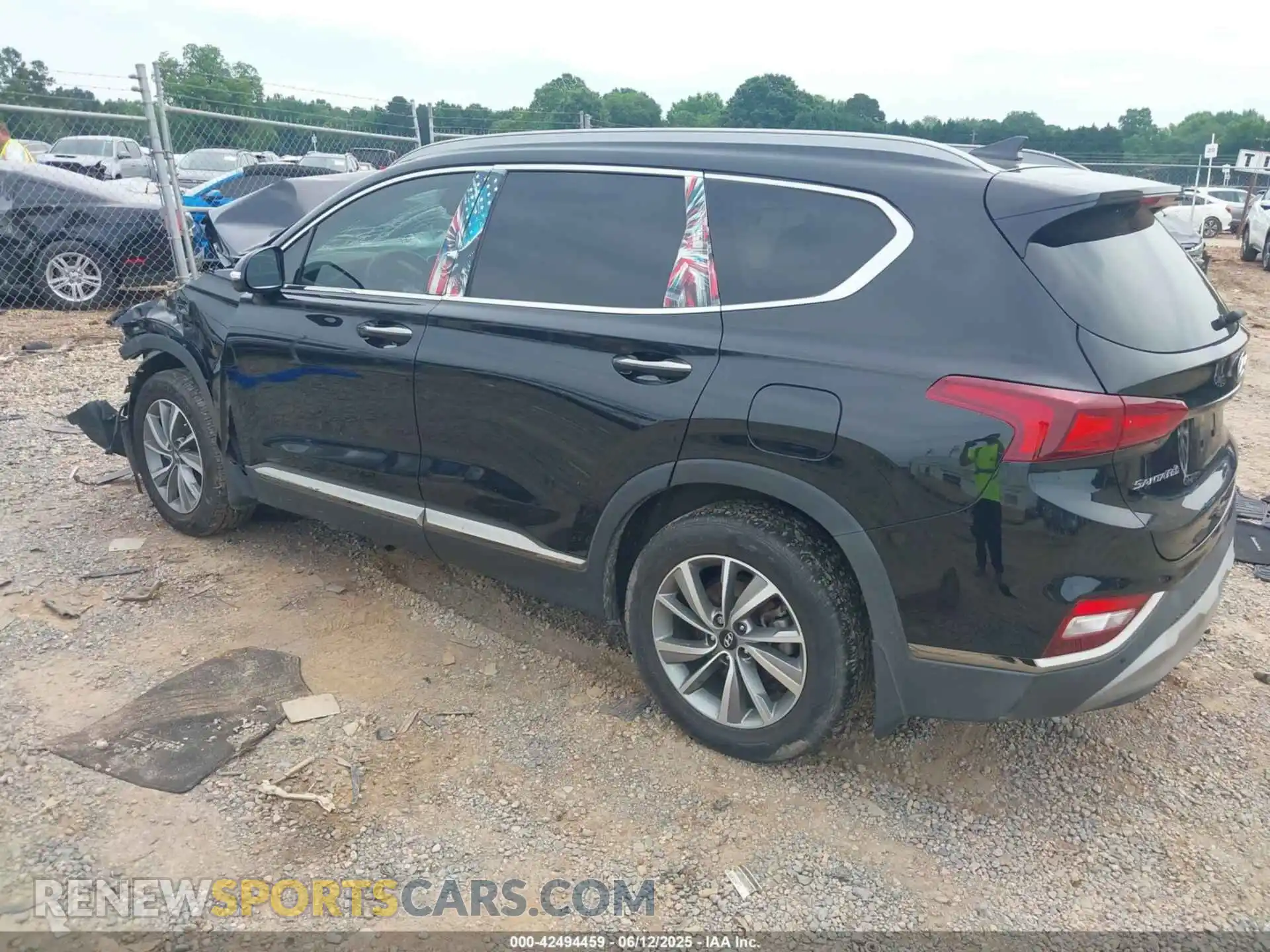 3 fotografías del automóvil dañado 5NMS53AD6LH179078 HYUNDAI SANTA FE 2020