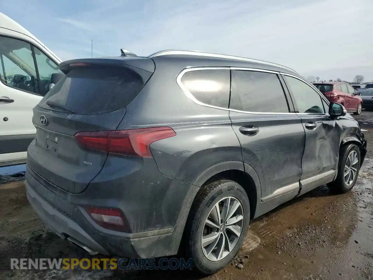 3 Фотография поврежденного автомобиля 5NMS5CAD1LH201035 HYUNDAI SANTA FE 2020