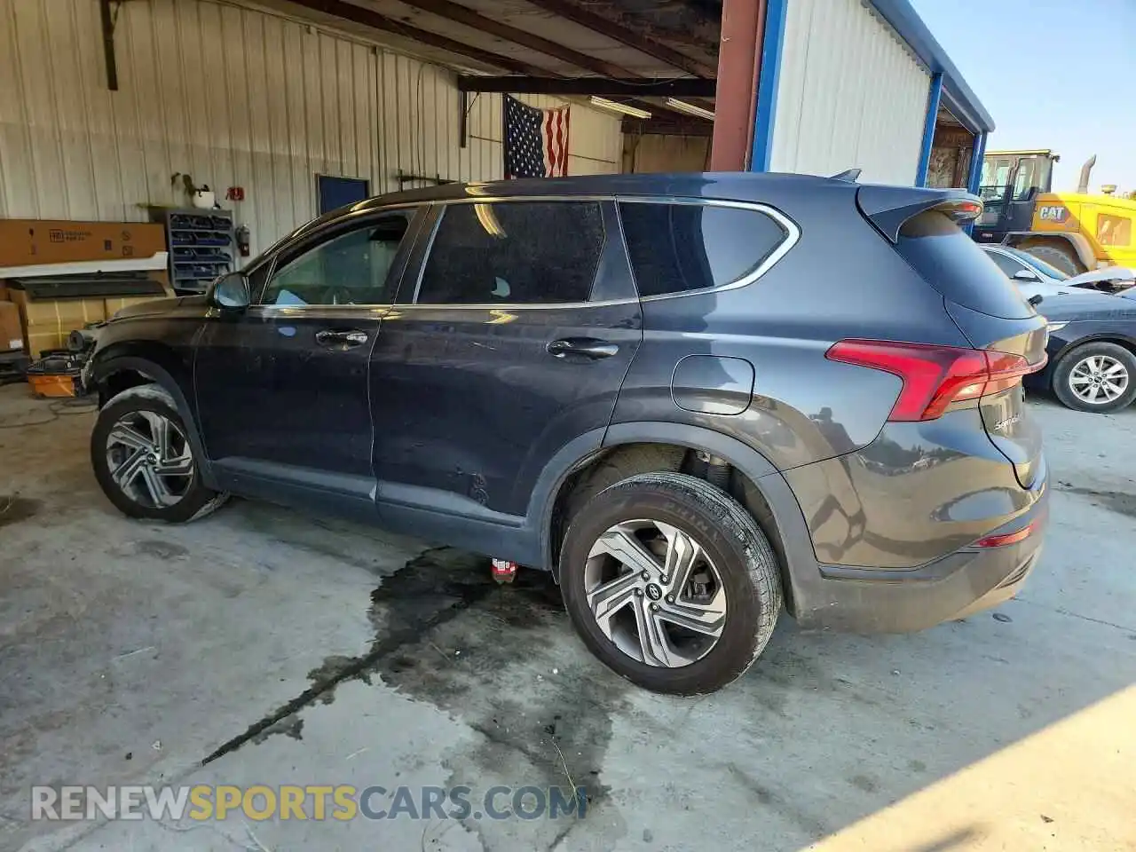 2 Photograph of a damaged car 5NMS14AJ0MH340338 HYUNDAI SANTA FE 2021