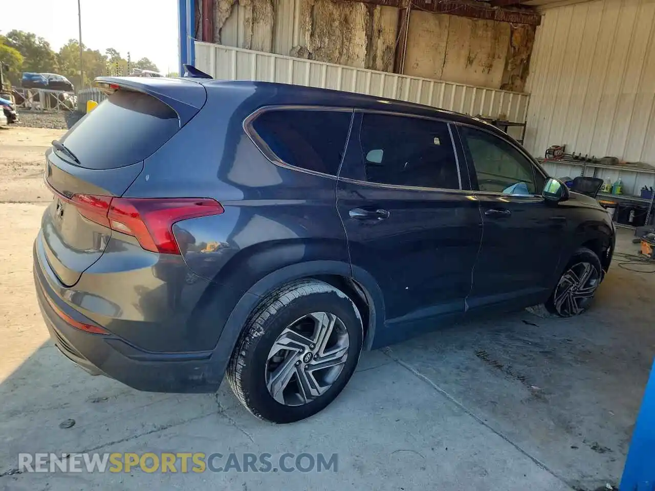 3 Photograph of a damaged car 5NMS14AJ0MH340338 HYUNDAI SANTA FE 2021