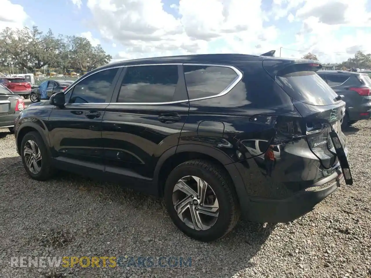 2 Photograph of a damaged car 5NMS14AJ0MH357687 HYUNDAI SANTA FE 2021