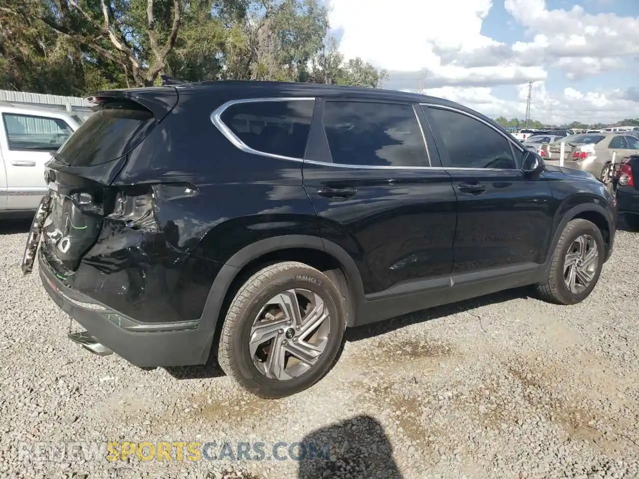 3 Photograph of a damaged car 5NMS14AJ0MH357687 HYUNDAI SANTA FE 2021