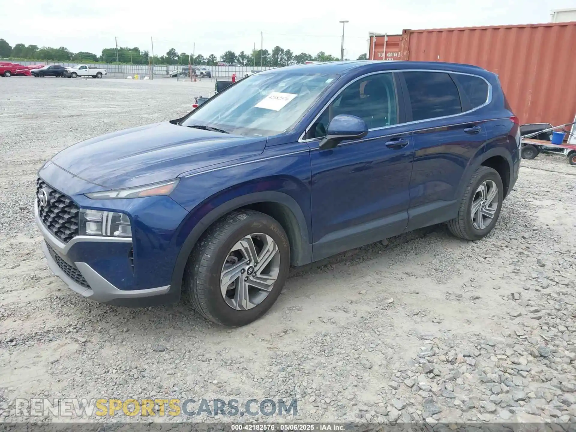 2 Photograph of a damaged car 5NMS14AJ2MH323542 HYUNDAI SANTA FE 2021