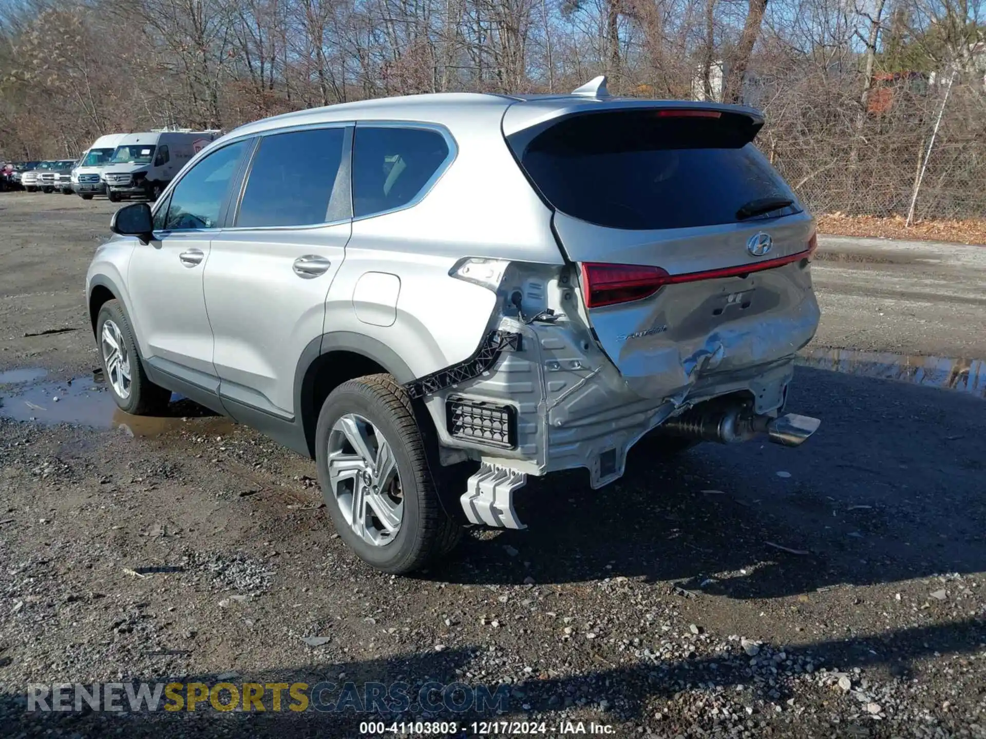 3 Photograph of a damaged car 5NMS1DAJ0MH322907 HYUNDAI SANTA FE 2021