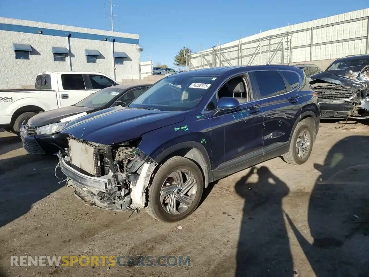 1 Photograph of a damaged car 5NMS1DAJ0MH333941 HYUNDAI SANTA FE 2021