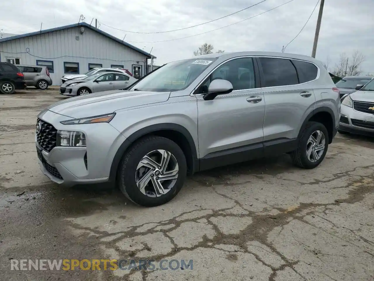1 Фотография поврежденного автомобиля 5NMS1DAJ1MH357634 HYUNDAI SANTA FE 2021