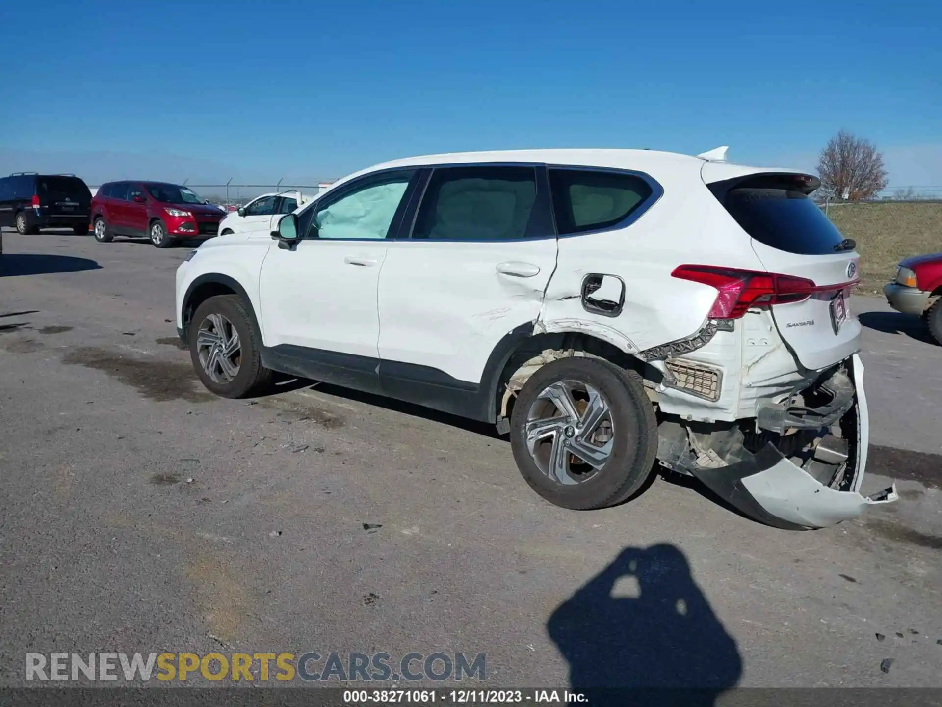 3 Photograph of a damaged car 5NMS1DAJ2MH366391 HYUNDAI SANTA FE 2021