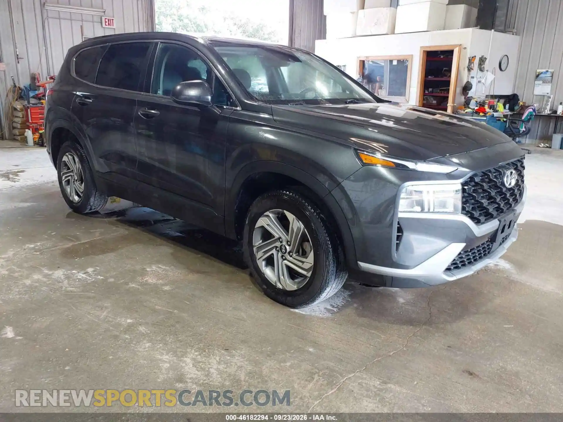 1 Photograph of a damaged car 5NMS1DAJ3MH356100 HYUNDAI SANTA FE 2021