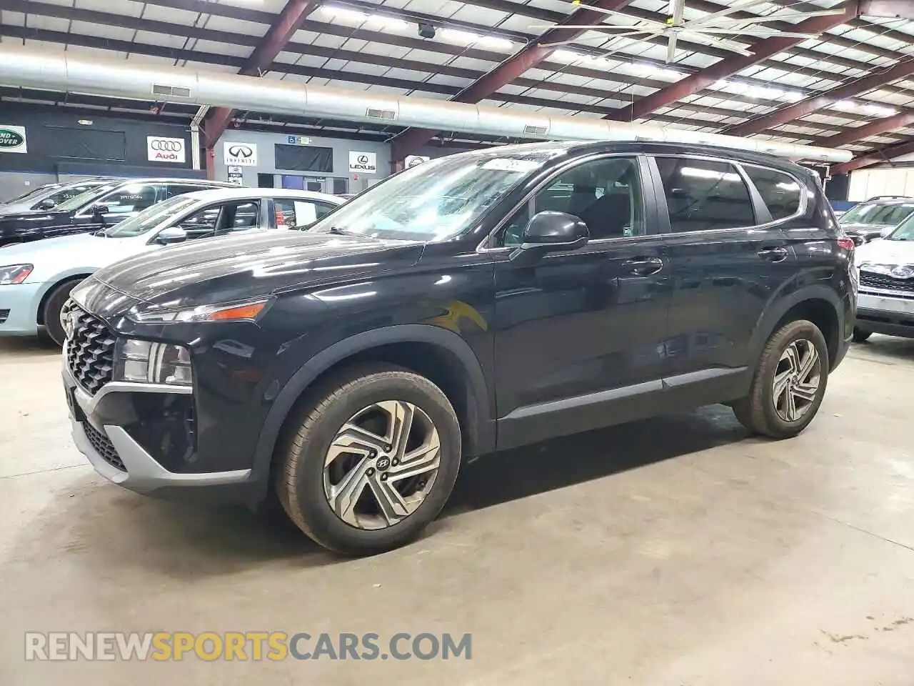 1 Photograph of a damaged car 5NMS1DAJ4MH311795 HYUNDAI SANTA FE 2021