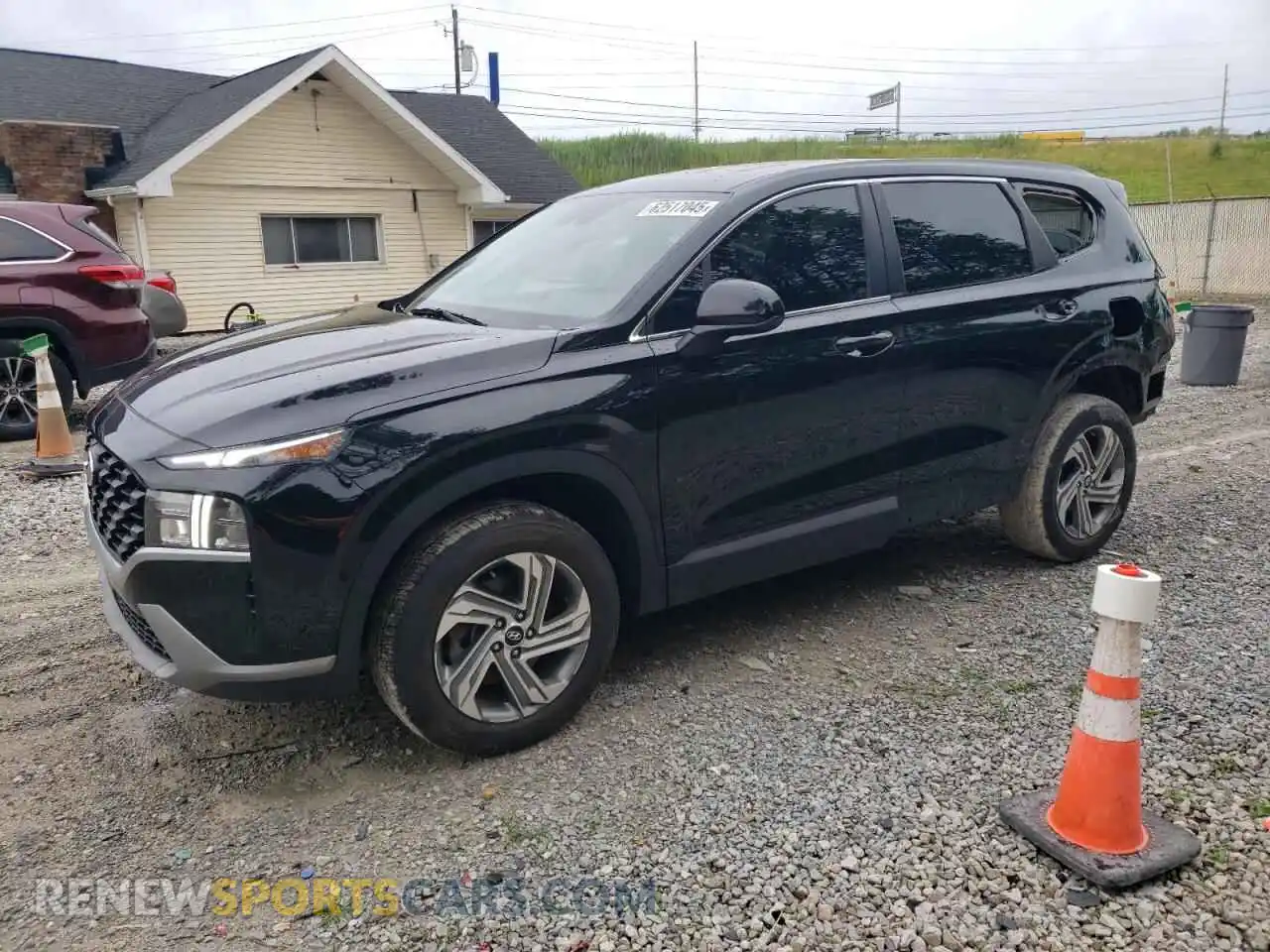 1 Photograph of a damaged car 5NMS1DAJ4MH349477 HYUNDAI SANTA FE 2021