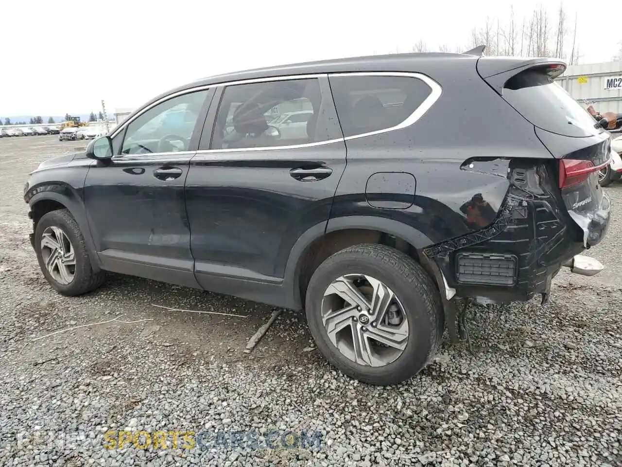 2 Photograph of a damaged car 5NMS1DAJ4MH355277 HYUNDAI SANTA FE 2021