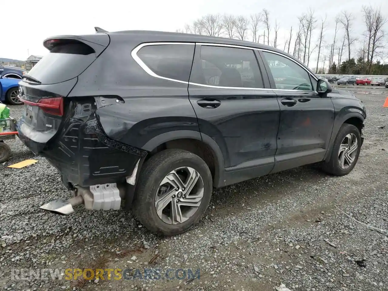 3 Photograph of a damaged car 5NMS1DAJ4MH355277 HYUNDAI SANTA FE 2021