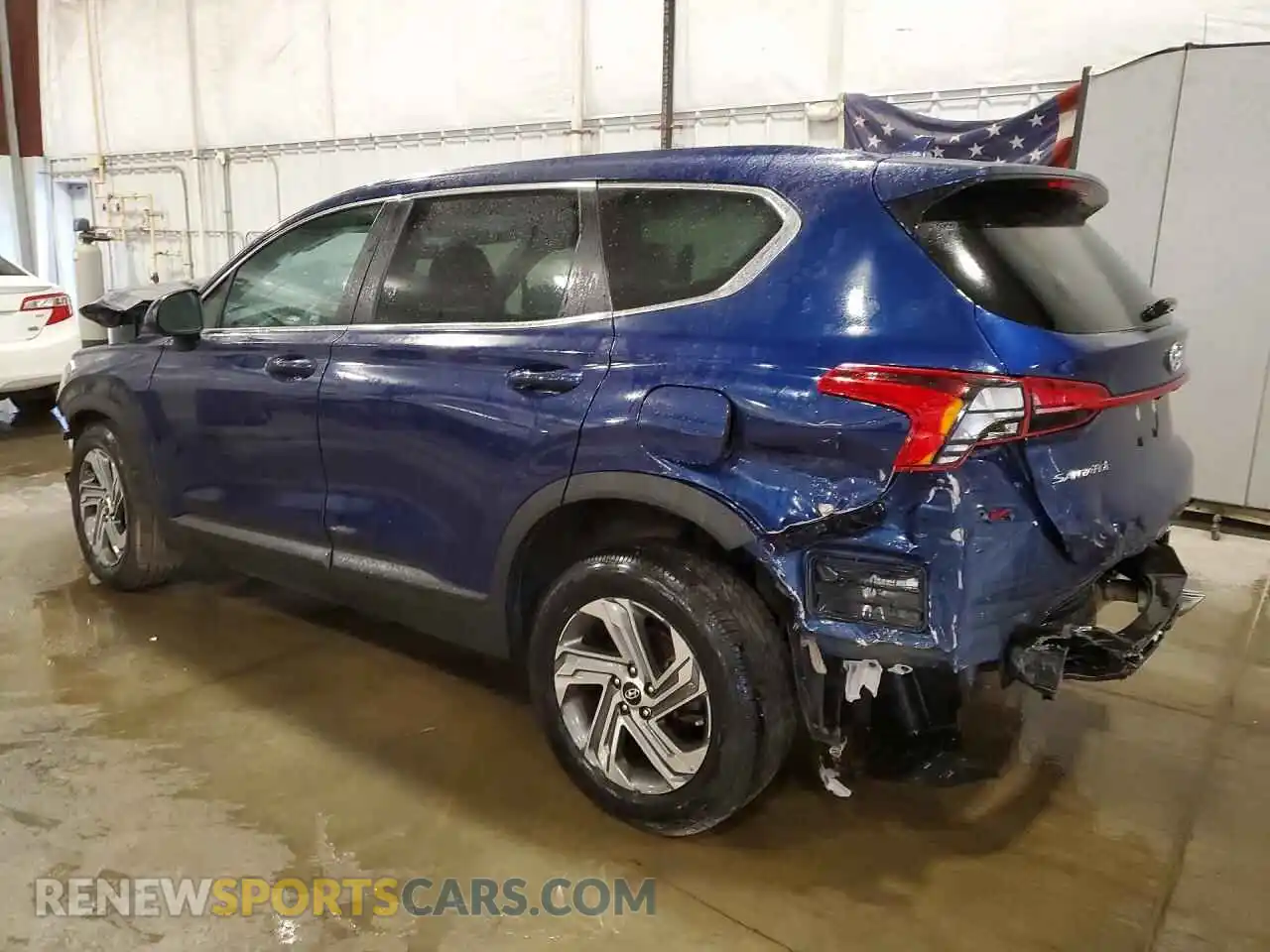 2 fotografías del automóvil dañado 5NMS1DAJ5MH309344 HYUNDAI SANTA FE 2021