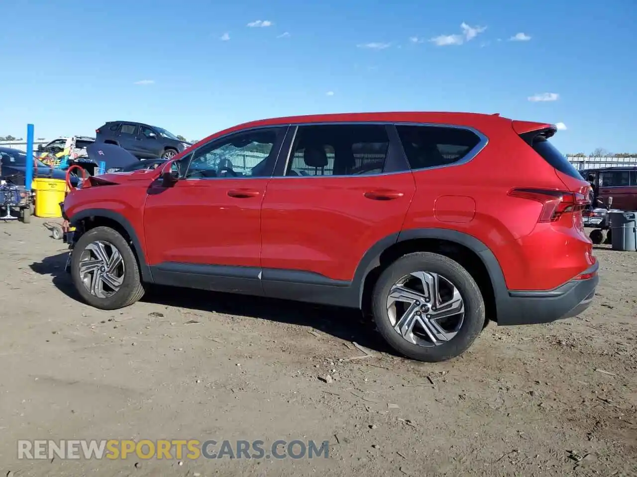 2 Photograph of a damaged car 5NMS1DAJ6MH369648 HYUNDAI SANTA FE 2021