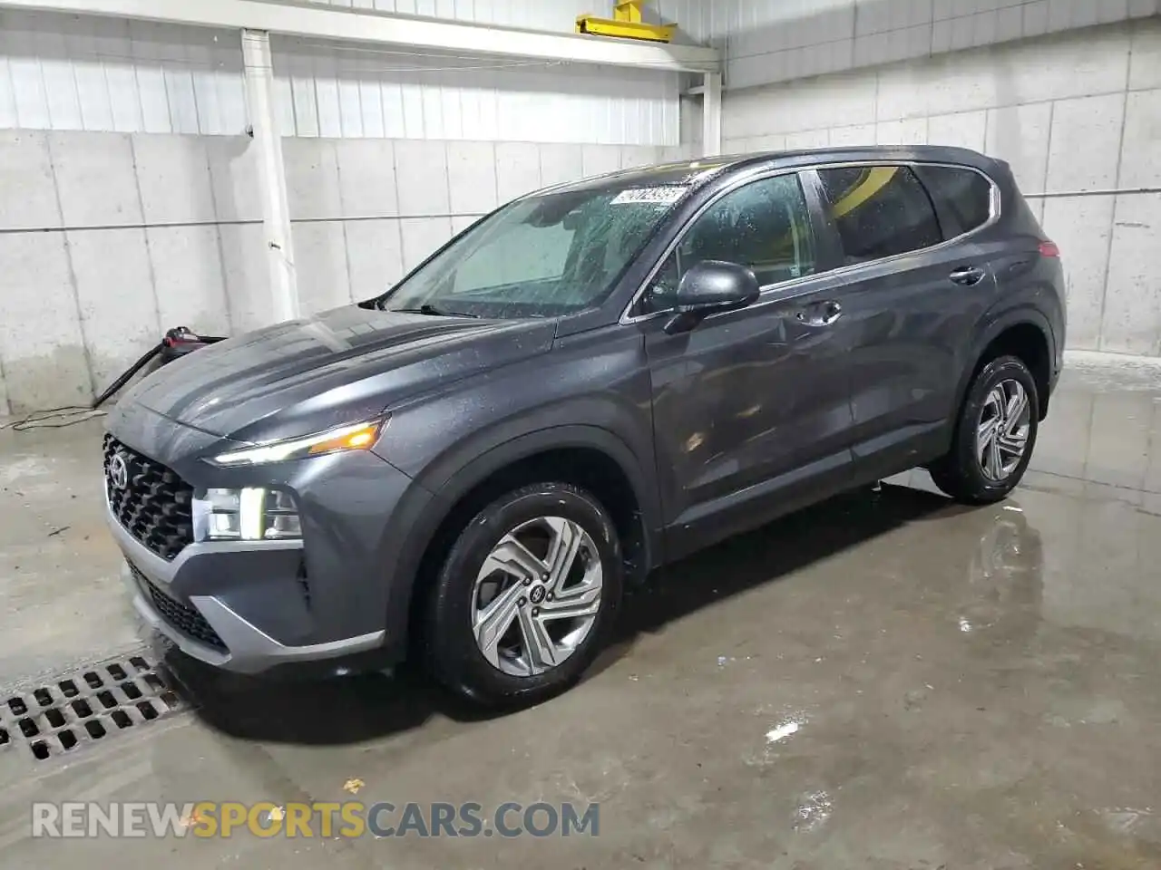1 Photograph of a damaged car 5NMS1DAJ8MH361955 HYUNDAI SANTA FE 2021