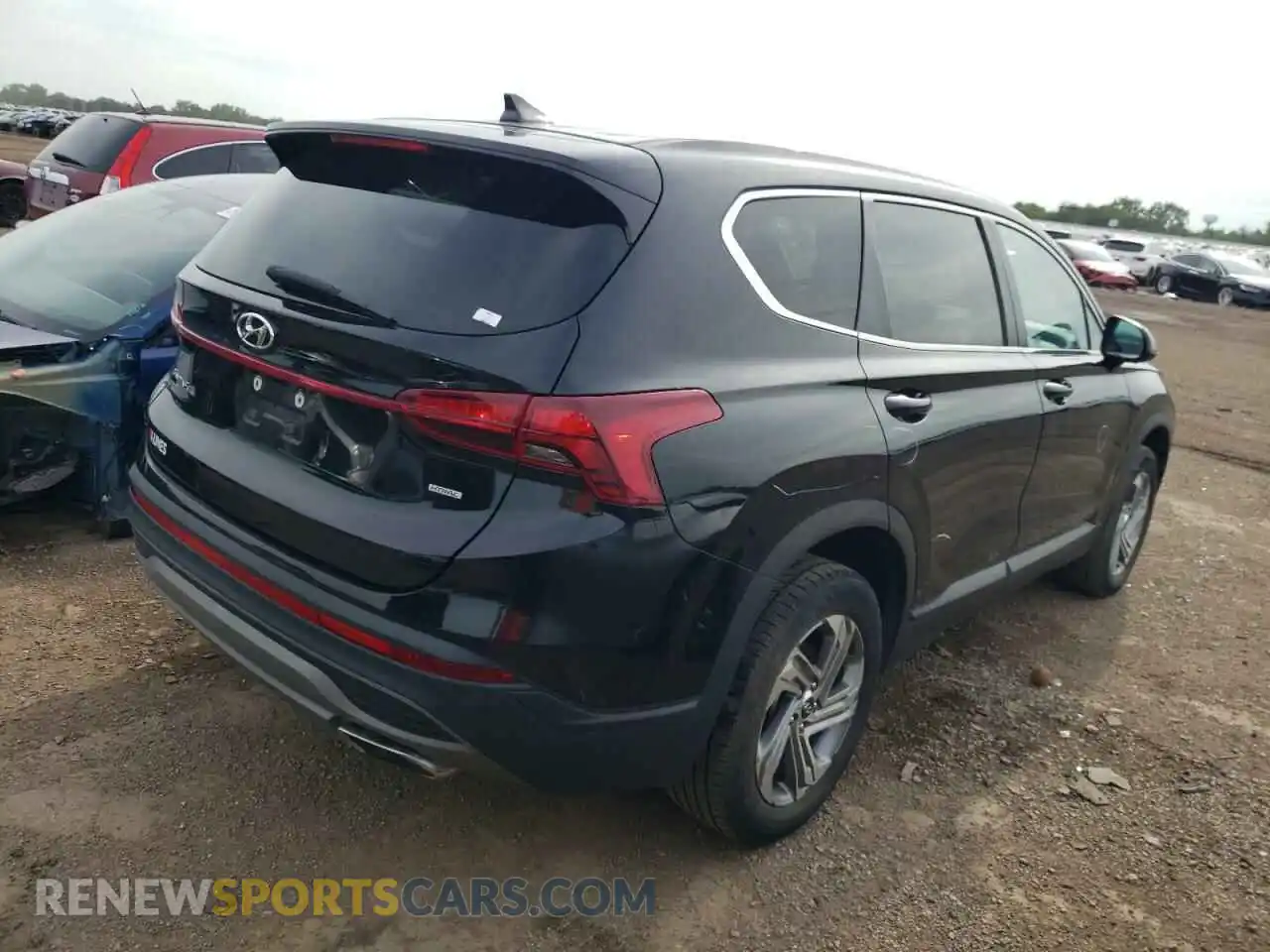 3 Photograph of a damaged car 5NMS1DAJ9MH322226 HYUNDAI SANTA FE 2021